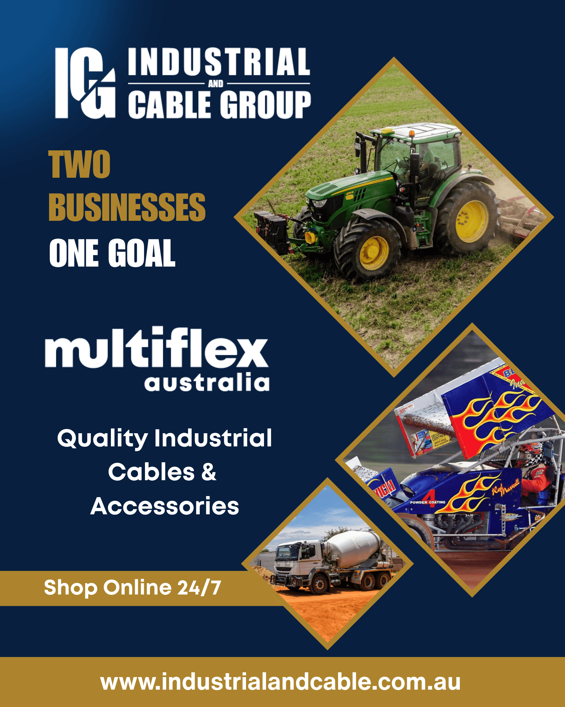 Industrial & Cable Group & Multiflex Australia – Connected Through Industry Experience Industrial & Cable Group & Multiflex Australia – Connected Through Industry Experience